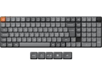 Keychron K17 MAX QMK/VIA Gateron Brown trådlöst gamingtangentbord Gamingtangentbord