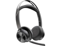 Poly Voyager Focus 2 MS USB-C Headset med laddningsställ Trådlöst headset