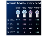 Oral-B iO Ultimate Clean borsthuvuden 6 st (vit) Tandborsthuvud