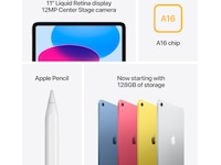 iPad 11" (2025) 128GB WiFi (rosa) Surfplattor