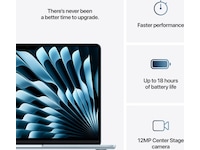 MacBook Air 13" (2025) 512GB (himmelsblå) Datorer - Bärbara / laptop