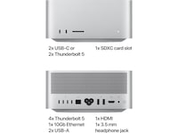 Mac Studio (2025) 512GB Stationär dator