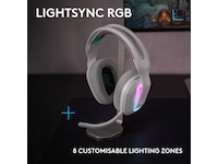 Logitech G522 Lightspeed trådlöst gamingheadset (vit) Gamingheadset