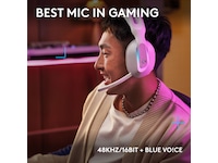 Logitech G522 Lightspeed trådlöst gamingheadset (vit) Gamingheadset
