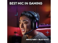 Logitech G522 Lightspeed trådlöst gamingheadset (svart) Gamingheadset