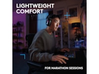 Logitech G522 Lightspeed trådlöst gamingheadset (svart) Gamingheadset