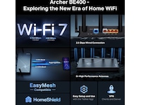 TP-Link Archer BE400 router Router