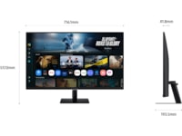 Samsung 32" 4K smart skärm M7 32FM702 (svart) Bildskärmar