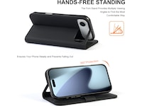 iiglo iPhone Air Plånboksfodral (svart) Mobilskal