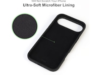 iiglo iPhone Air Magnetic Silikonskal (svart) Mobilskal