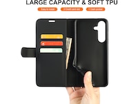 iiglo Galaxy S25 FE Plånboksfodral (svart) Mobilskal