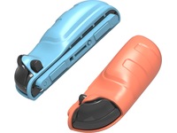 Gaminja Nintendo Switch 2 Joy-Con 2 Silikongrepp (blå/orange) Tillbehör till spelkonsoler