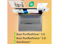 Acer Aspire 14 AI 14" WUXGA OLED Copilot+ PC Datorer - Bärbara / laptop