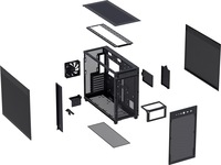 Asus Prime AP303 MESH Mid Tower (sort) Midi tower