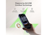 Belkin UltraCharge magnetisk laddplatta 25W Qi2 med stativ Trådlös laddare