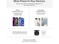 Belkin UltraCharge magnetisk laddplatta 25W Qi2 med stativ Trådlös laddare