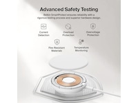 Belkin UltraCharge magnetisk laddplatta 25W Qi2 med stativ Trådlös laddare