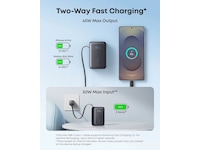Anker Nano Power Bank 10K 45W (svart) Powerbank