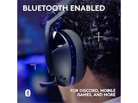 Logitech G321 Lightspeed Trådlöst Gamingheadset (svart) Gamingheadset