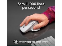 Logitech MX Master 4 för Mac Trådlös Mus (vit silver) Mus
