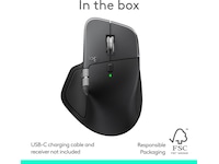 Logitech MX Master 4 för Mac Trådlös Mus (vit silver) Mus