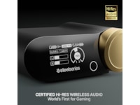 SteelSeries Arctis Nova Elite Trådlös Gamingheadset (salvia och guld) Gamingheadset