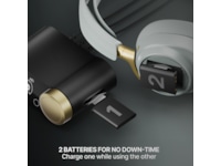 SteelSeries Arctis Nova Elite Trådlös Gamingheadset (salvia och guld) Gamingheadset