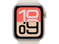 Apple Watch SE 3 GPS 40mm Stjärnljus aluminiumboett med Stjärnljus Sport Band - S/M Smartwatches