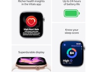 Apple Watch Series 11 GPS + LTE 42mm aluminium (rymdgrå) Smartwatches