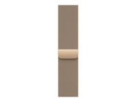 Apple Watch 46mm Milanese Loop (gold) Armband