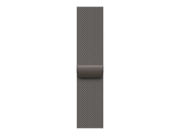 Apple Watch 46mm Milanese Loop (slate) Armband