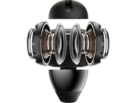 SHOKZ OpenDots Trådlösa öppna hörlurar, half In-Ear (svart) In-ear hörlurar