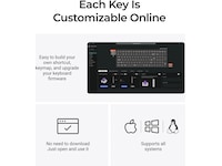 Keychron K4 HE Trådlöst Gamingtangentbord (svart) Gamingtangentbord