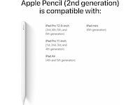 Apple Pencil (2. gen) (vit) -B-Grade Demo övrigt i datorer