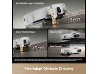Dreame matrix 10 Ultra Robotstøvsuger (hvid) Robotdammsugare