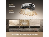 Dreame matrix 10 Ultra Robotstøvsuger (hvid) Robotdammsugare