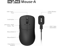 Sony INZONE Mouse-A Trådlös Gamingmus Gamingmus