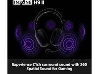 Sony INZONE H9 II Trådløst Støjreducerende Headset (sort) Gamingheadset