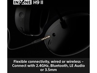 Sony INZONE H9 II Trådløst Støjreducerende Headset (sort) Gamingheadset