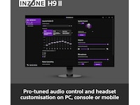 Sony INZONE H9 II Trådløst Støjreducerende Headset (sort) Gamingheadset