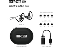 Sony INZONE E9 In-Ear Gaming öronproppar (svart) In-ear hörlurar