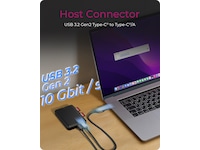 ICY BOX IB-CR602M-C31 M.2 SSD Enclosure Dockningsstationer