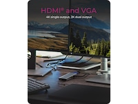 ICY BOX 10 i 1 USB-C Dockningsstation Dockningsstation och USB-hub