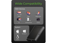 ICY BOX M.2 NVMe enclosure Externa Chassi