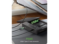  ICY BOX 4 bay Clone and DockingSation Dockningsstation och USB-hub