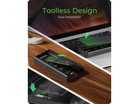 Icy Box M.2 NVMe SSD-kabinett Externa Chassi