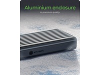 Icy Box M.2 NVMe SSD-kabinett Externa Chassi