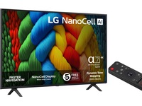 LG 50'' Nano AI 4K 50NANO80A (2025) + Soundbar 50 - 59 tums TV