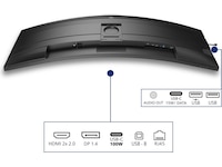Philips 49" curved skärm 49B2U5900C/00 Bildskärmar