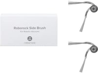 Roborock Sidoborste 2 st (grå) Tillbehör för dammsugare & rengöring